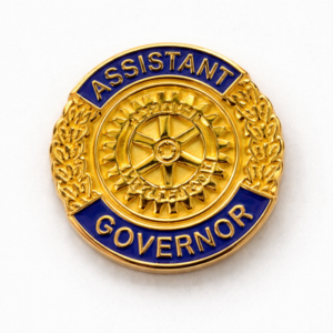 Pin asistente de gobernador de distrito Rotary