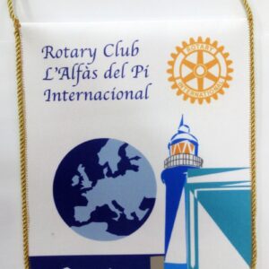 Banderin Club Rotary International Alta Calidad