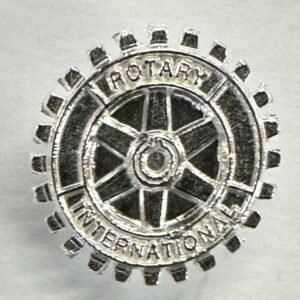 Pin Escudo Rotary en plata de ley