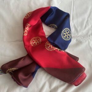 PANUELO ESCUDO ROTARY SENORA  ROJO