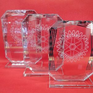 Trofeo Rotary Cristal 8055