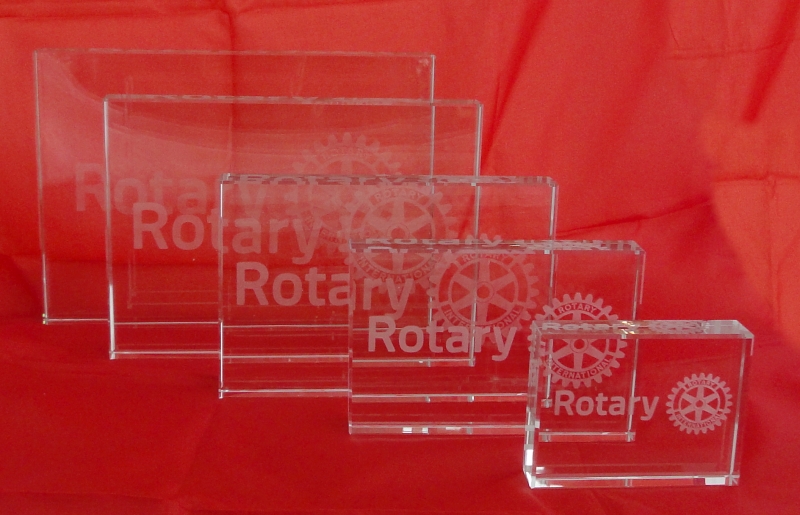 Trofeo Rotary Cristal 8016