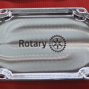 Bandeja oval  escudo Rotary International 14X8