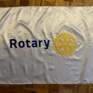 Bandera de interior escudo nuevo Rotary bordado