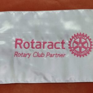 Bandera sobremesa Rotaract - Nuevo logo