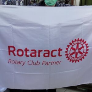 Bandera Rotaract de interior