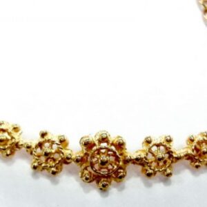 Collar 5 botones charros filigrana