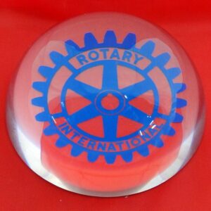 Pisapapeles cristal Rotary