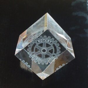 Pisa papeles Rotary cristal 5x5