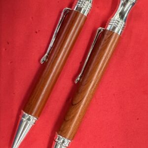 Set boligrafo madera Rotary