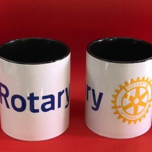 Taza con escudo Rotary